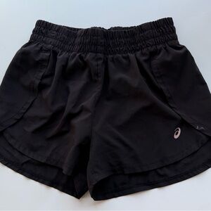Asics Women's Black Athletic Shorts